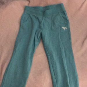 Mint green Victoria secret sweat pants